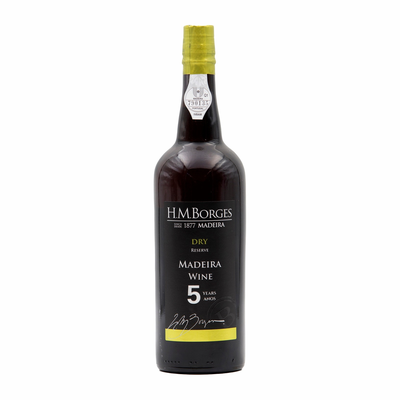 H M Borges Reserva 5 Anos Seco Madeira 