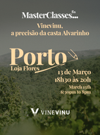 Bilhete Masterclasses Gn: Vinevinu, A Precisão Da Casta Alvarinho 