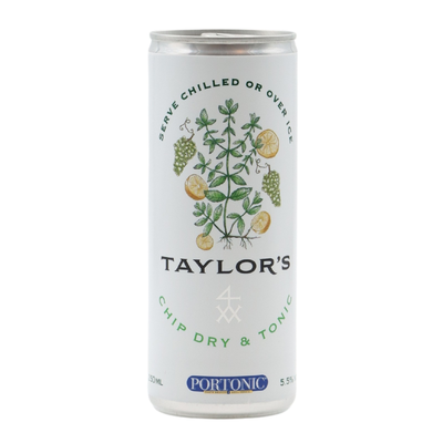Taylors Chip Dry & Tonic em lata  Branco