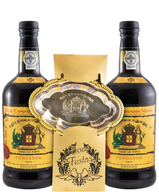 Real Companhia Velha Tawny Fundador C/Prato De Prata 2x75cl Port