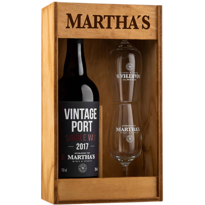 Martha's do Vintage com Estojo e 2 Copos  Porto