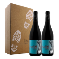 Bota Velha Cx Sapatos 2 Garrafas 