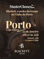 Bilhete Masterclasses Gn: Blackett, O Poder Do Tempo No Do Porto