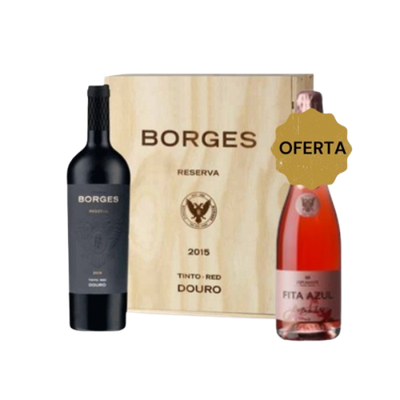 3 Uni Borges Douro Reserva + 1 Fita Azul Passion  Tinto