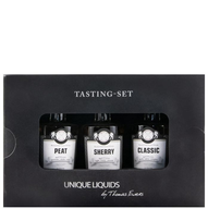 Tasting-Set Mos Peat (10 Anos + Sherry 15 Anos + Classic 18 Anos) 3x5cl 