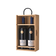 Casa Relvas Dezassete (Cx Madeira 2 Garrafas) Red