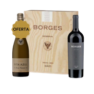 3 Uni Borges Dão Reserva + 1 Fita Azul Nature Tinto
