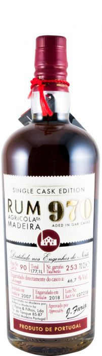 Rum Agrícola Da Madeira 970 Single Cask Edition