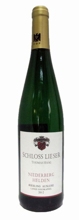 Niederberg Helden Riesling Auslese Goldkapsel Schloss Lieser