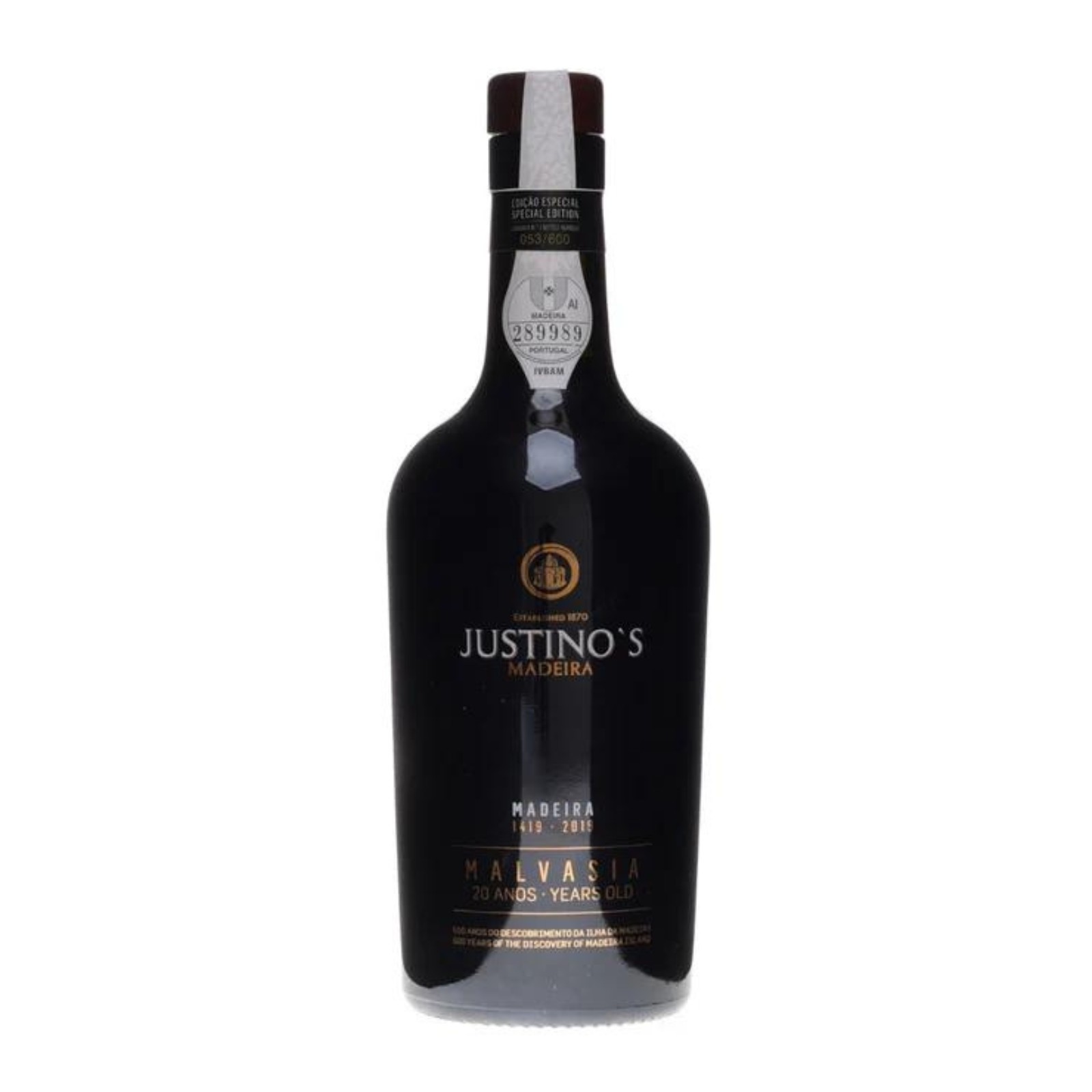 Justinos 20 Anos Malvasia Madeira