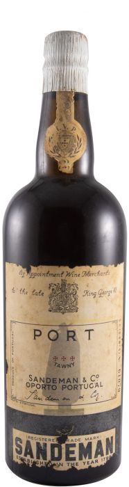 Sandeman King George Vi 3 Cruzes Tawny