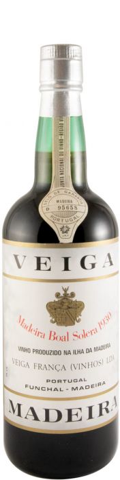 Madeira Veiga França Boal Solera (Rótulo Em Papel)