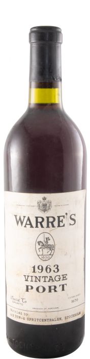 Warre's Vintage (Engarrafado Por Spritcentralen)