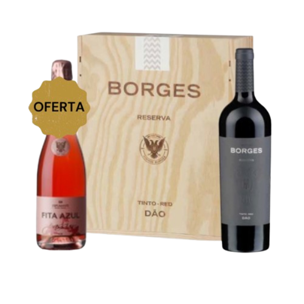 3 Uni Borges Dão Reserva + 1 Fita Azul Passion