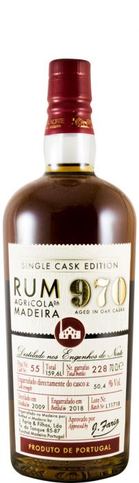 Rum Agrícola Da Madeira 970 Single Cask Edition Pipa 55