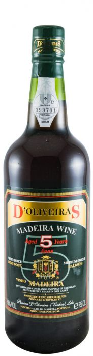 Madeira D'Oliveiras Meio Doce 5 Anos