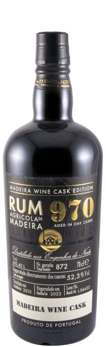 Rum Agrícola Da Madeira 970 Madeira Cask Edition 52.3%