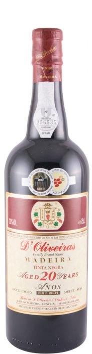 Madeira D'Oliveiras Tinta Negra Doce 20 Anos
