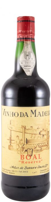 Madeira Artur De Barros E Sousa Boal Reserva Canteiro