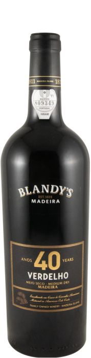 Madeira Blandy's Verdelho 40 Anos