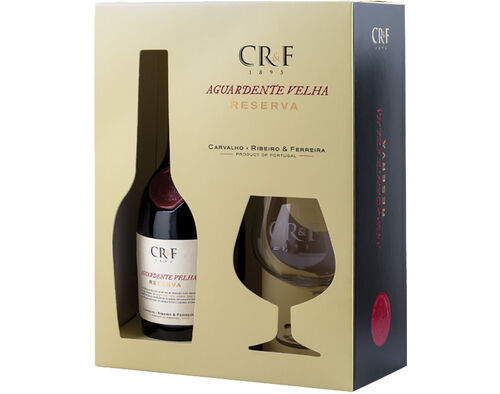 Aguardente Cr&F Reserva Com Cálice 0.70l