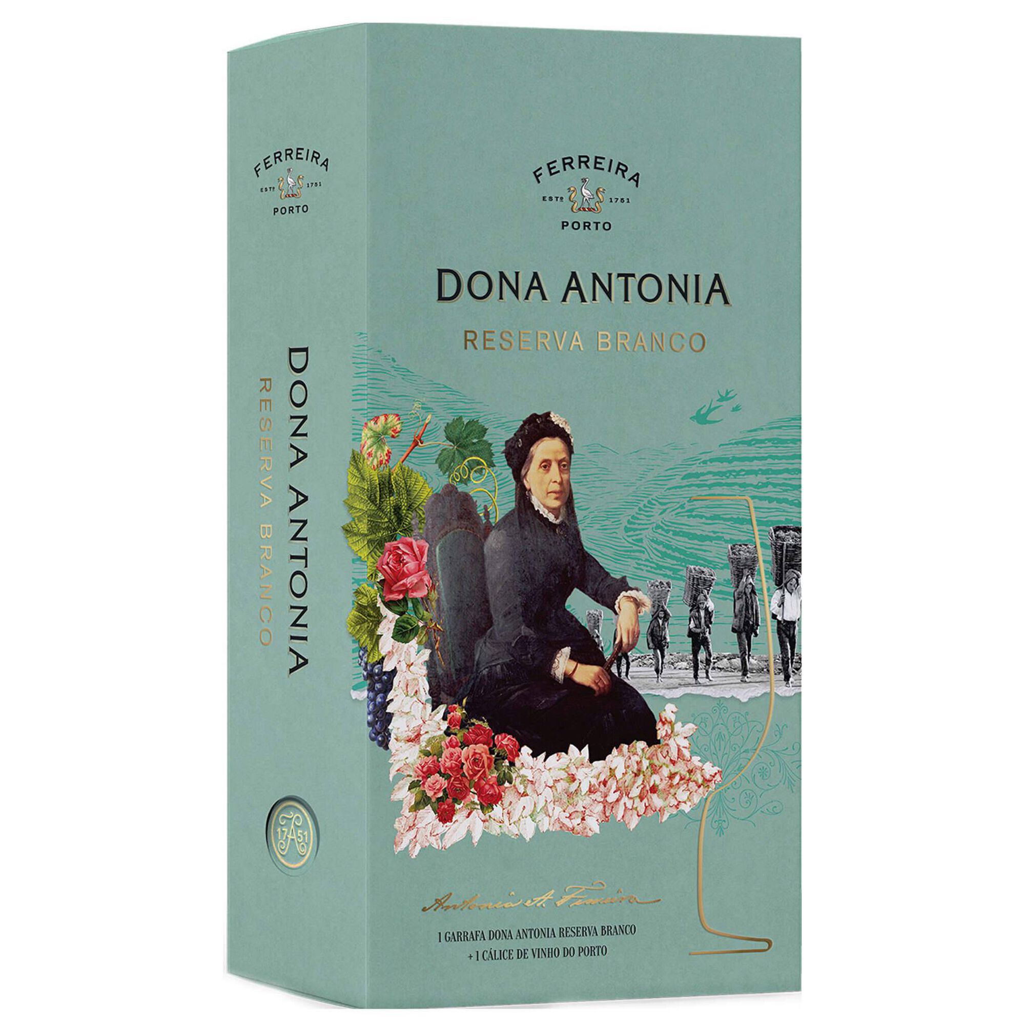 Dona Antónia Do Reserva Com Copo