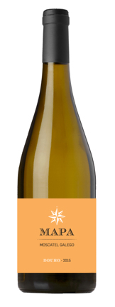 Mapa Moscatel Galego