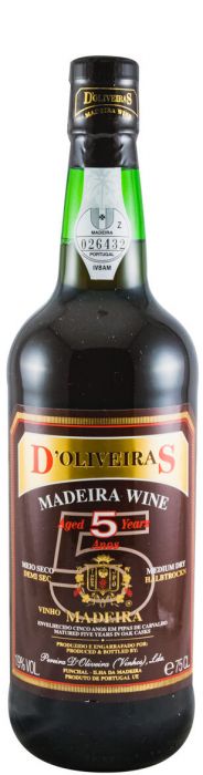 D´Oliveiras Meio Seco 5 Anos Madeira