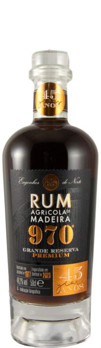 Rum Agrícola Da Madeira 970 Grande Reserva Premium 45 Anos