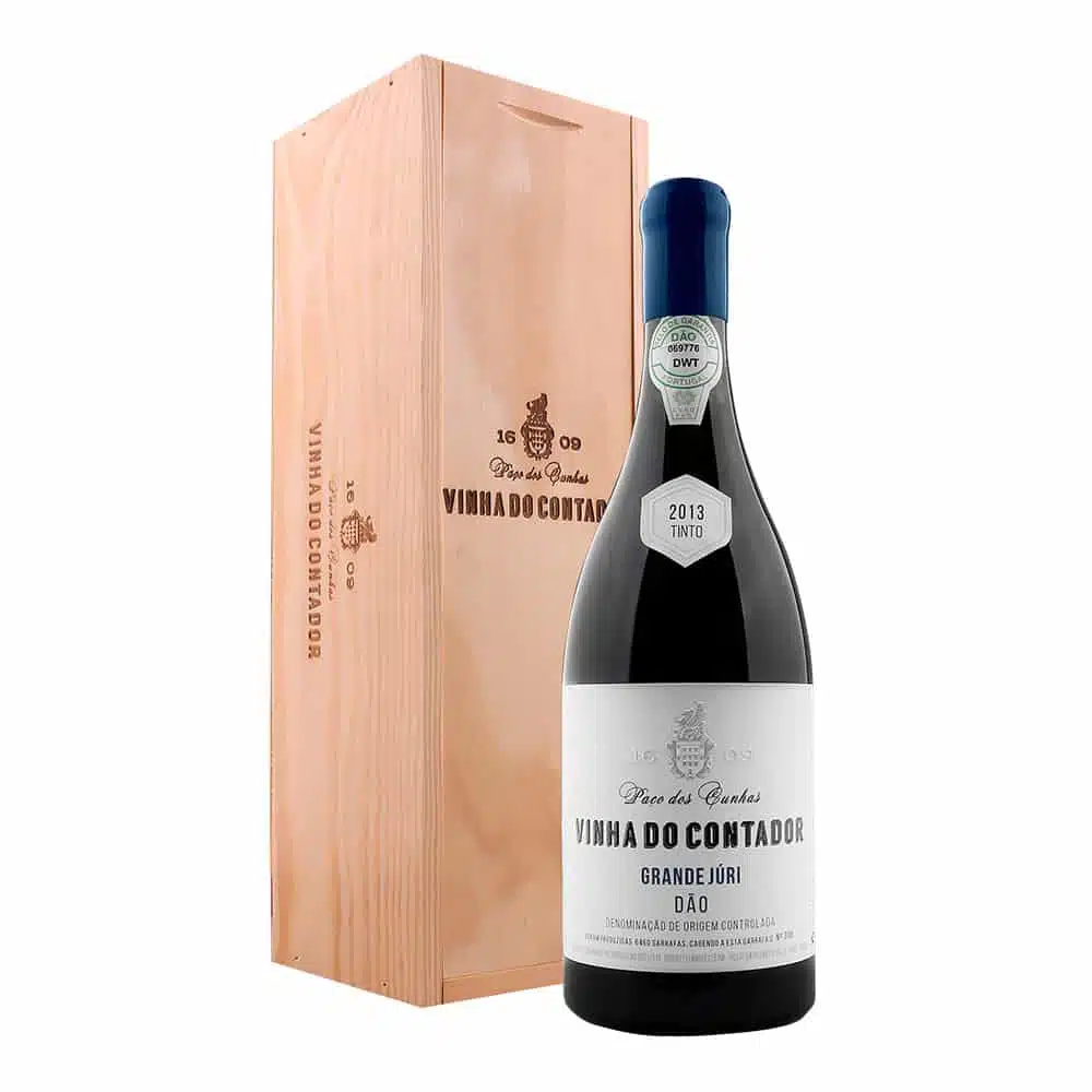 Paços Do Cunhas Vinha Do Contador Grande Jurí Com Caixa De Madeira