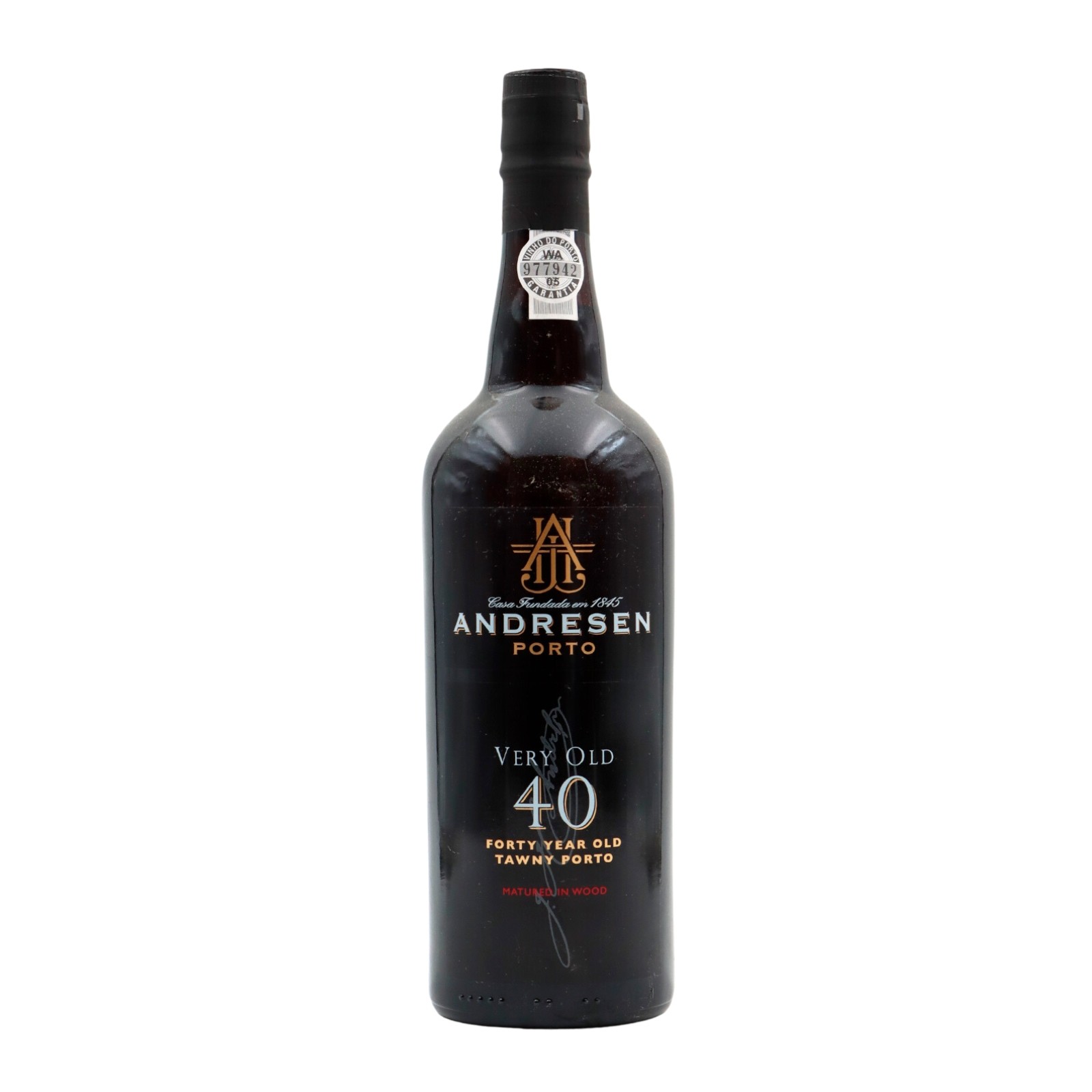 J H Andresen 40 Anos Tawny