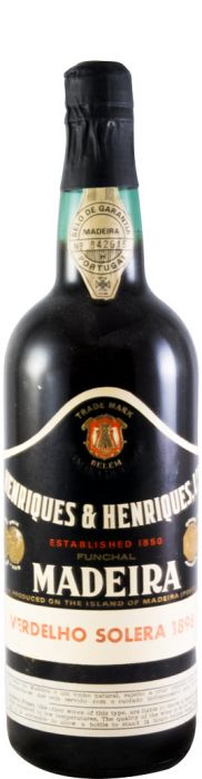Madeira Henriques & Henriques Verdelho Solera