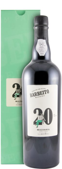 Madeira Barbeito Lote 21333 Malvasia 20 Anos