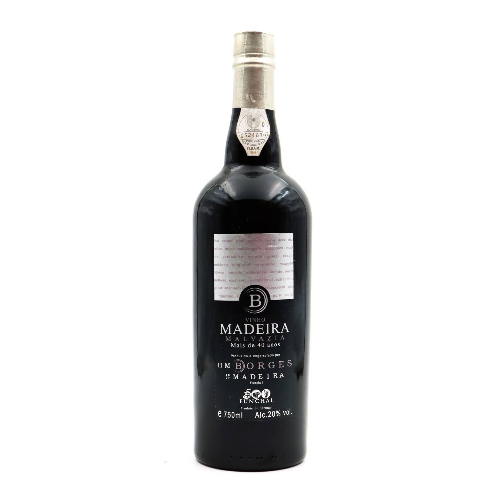 H M Borges Malvasia 40 Anos Da Madeira