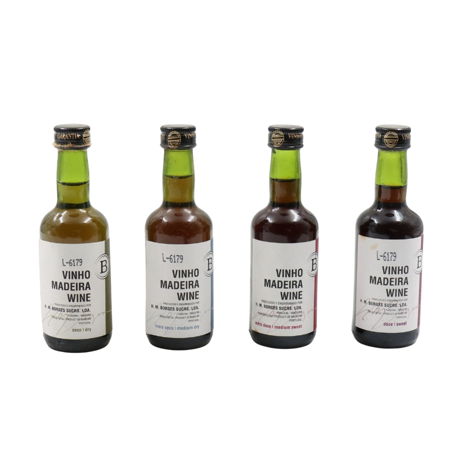 H M Borges Estojo Com 4 Miniaturas