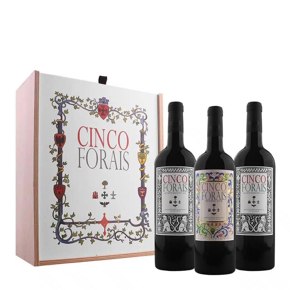 Cinco Forais Alicante Bouschet 2x + Reserva