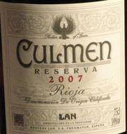 Bodegas Lan Culmen Reserva Rioja Red
