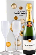 Champagne Taittinger Reserva C/2 Flutes Sparkling