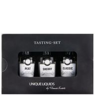 Tasting-Set Mos Peat (10 Anos + Sherry 15 Anos + Classic 18 Anos) 3x5cl 