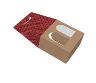 Caixa De Fantasia Para 2 Garrafas 