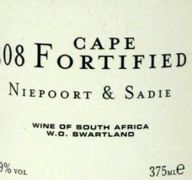 2008 Niepoort & Sadie Family Cape Fortified