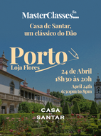 Bilhete Masterclasses Gn: Casa De Santar, Um Clássico Do Dão 