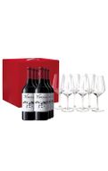 Pacote De 6 Garrafas De Vivanco Crianza Com 6 Copos De Cortesia