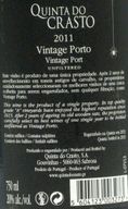 2011 Quinta Do Crasto Vintage Porto Port