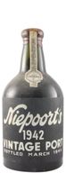 1942 Niepoort Vintage Porto (Rótulo De Papel) Port