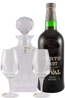 Noval House Reserve C/Decanter & 2 Copos De Cristal