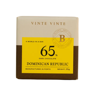Vinte Vinte Intensity Chocolate Negro 65% República Dominicana 50g 
