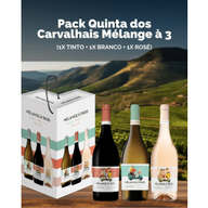 Tripack Quinta Dos Carvalhais Mélange À 3 (Tinto + + Rosé) Branco