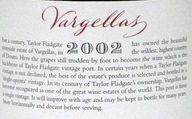 2002 Taylor's Quinta De Vargellas Vintage Porto