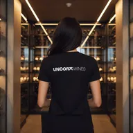 T-Shirt Casual Mulher Uncork Wines 